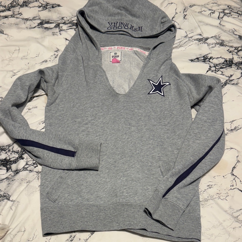 PINK Victoria's Secret Gray Hoodie